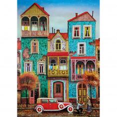 1000 piece puzzle : Old Tbilisi- David Martiashvili - Special Edition