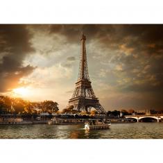 1000 piece puzzle : Clouds over Paris