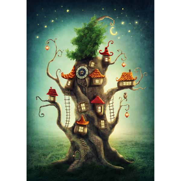 1000 piece puzzle : Magic Tree House - Magnolia-2337