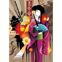 1000 piece puzzle : Geisha