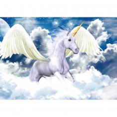 1000 piece puzzle : Blue Sky Pegasus