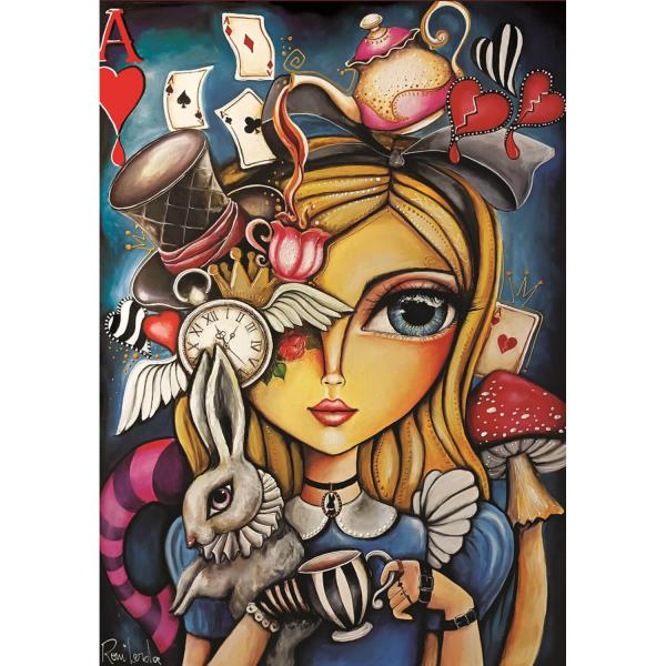 1000 piece puzzle : Alice - Romi Lerda - Special Edition - Magnolia-1702