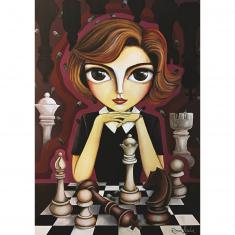 1000 piece puzzle : The Queen's Gambit - Romi Lerda - Special Edition