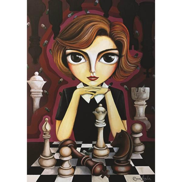 1000 piece puzzle : The Queen's Gambit - Romi Lerda - Special Edition - Magnolia-1703