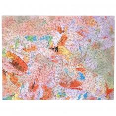 500 irregular pieces jigsaw puzzle: A Colourful Bonanza