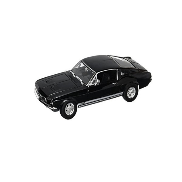 Modèle réduit - Ford Mustang Fastback (1967) - Echelle 1/18 : Noir - Maisto-M31166-3