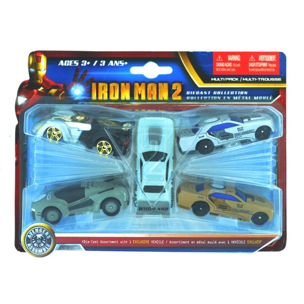 Ensemble de voitures : Iron man 2 : Gris - Maisto-M15137