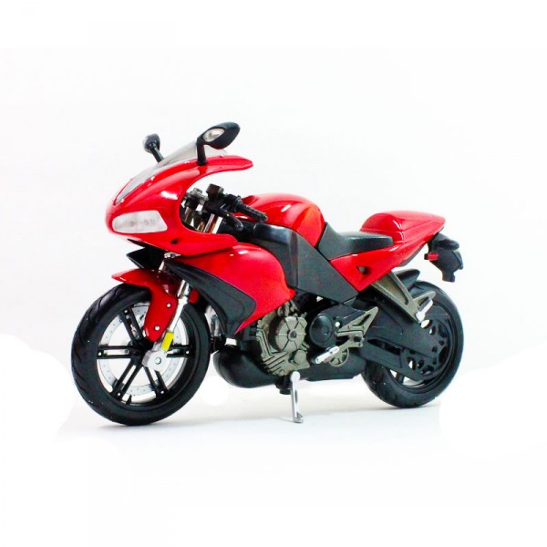 Modèle réduit de moto : MM2K 10 rouge : Echelle 1/12 - Maisto-M34101-1