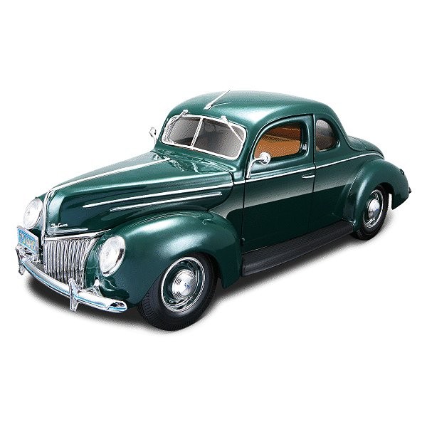 Modèle réduit - Ford Deluxe Coupe 1939 - Echelle 1/18 : Vert - Maisto-M31180-1