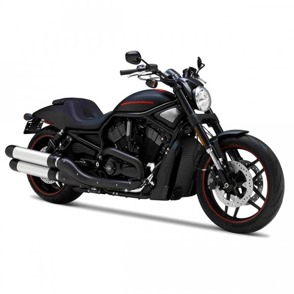 Modèle réduit Moto Harley-Davidson : 2012 VRSCDX Night Rod Special Noir et orange : Echelle 1/18 - Maisto-M34360-18