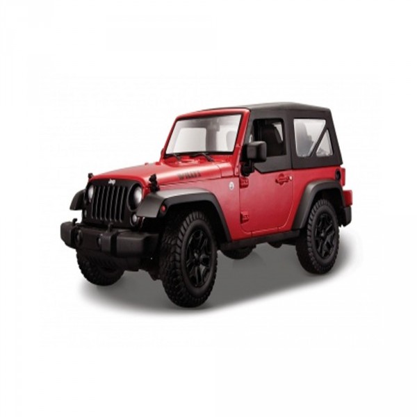 Modèle réduit de voiture de Collection : 2014 Jeep Wrangler - Echelle 1:18 - Maisto-M31676
