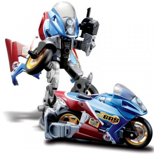Moto transformable en robot Cykons : Gas  - Maisto-M35003-5