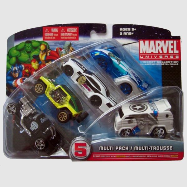 Multi-pack voitures : The Avengers dont van de Captain America - Maisto-M15139-1