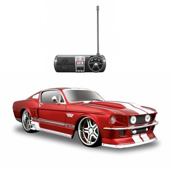 Voiture radiocommandée Ford Mustang GT : Echelle 1/24 : Bordeaux - Maisto-M81061BX