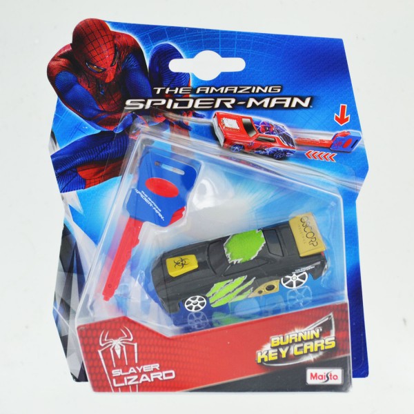 Voiture Burnin' Key Cars : Slayer Lizard : Spiderman - Maisto-M15219-4