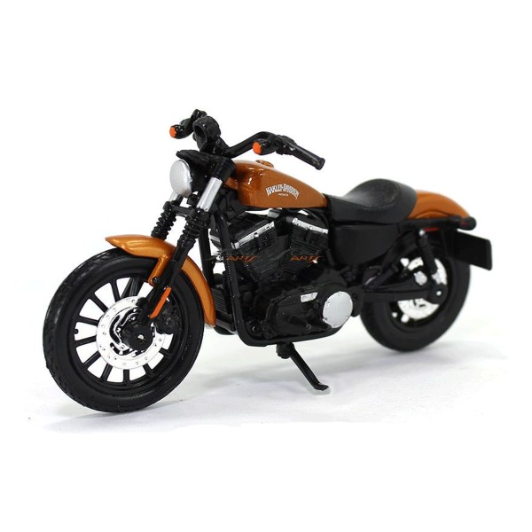 Modèle réduit - Moto Harley-Davidson : 2014 Sportster Iron 883 - 1/18 - Maisto-M34360-30