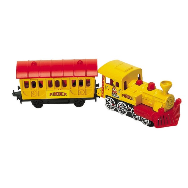 Véhicule Cirque Pinder : Train (Locomotive + wagon) - Majorette-212050250SMO-3