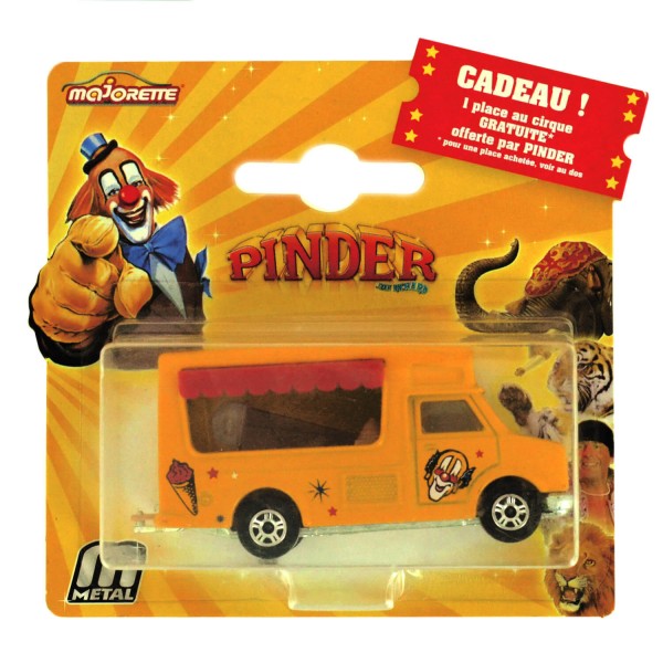Véhicule de cirque Pinder Majorette : Camion glace - Majorette-212050240SMO-10