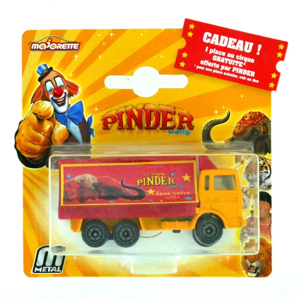 Véhicule de cirque Pinder Majorette : Camion publicitaire - Majorette-212050240SMO-9