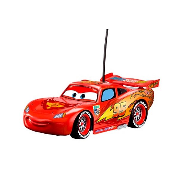 Voiture radiocommandée Cars 2 : Flash McQueen -Turbo : 1/24 - Majorette-213089501