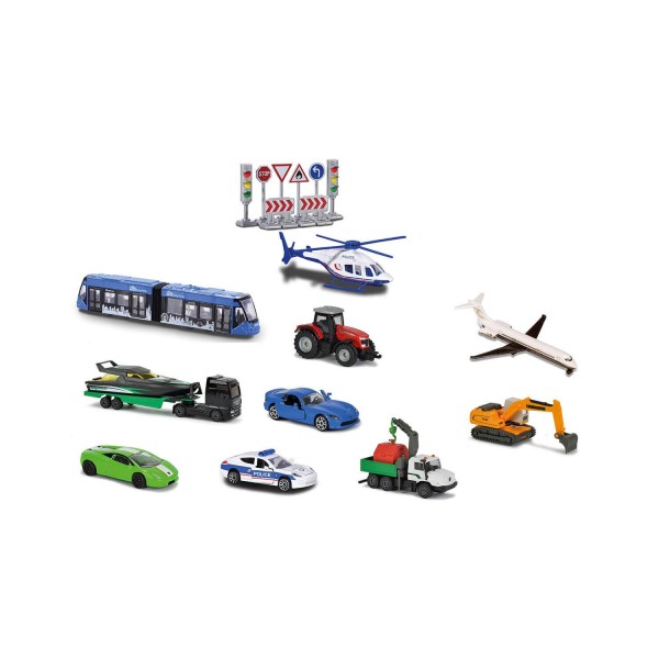 Majorette Vehicles: Discovery box: 10 vehicles - Smoby-212058590