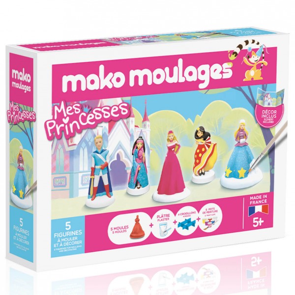 Moulage en plâtre Mako Moulages : Mes princesses - Mako-39066