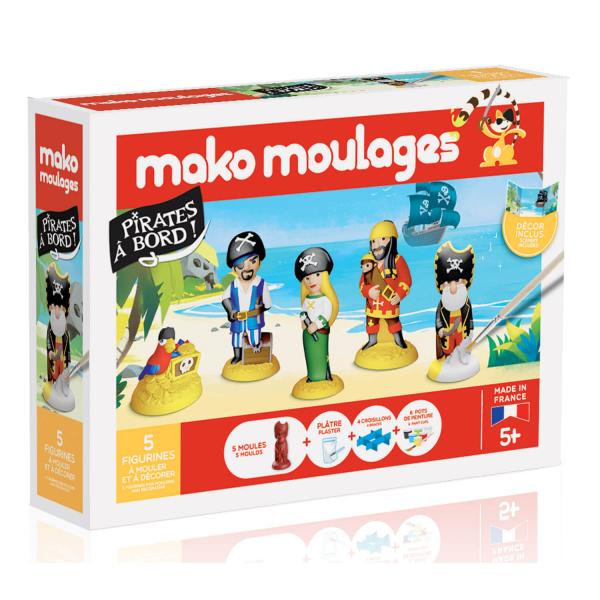 Moulage en plâtre Mako Moulages : Pirates à bord - Mako-39067
