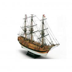 Wooden model boat : H.M.S. Bounty