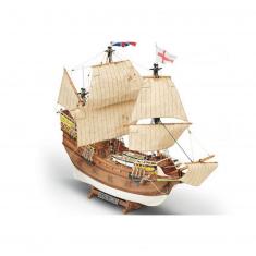 Modelo de barco de madera: Mayflower