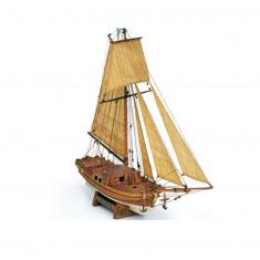 Modellschiff aus Holz: Gretel