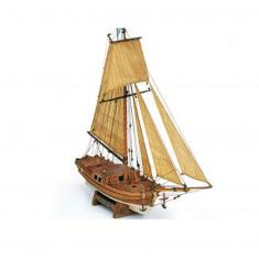 Maquette bateau en bois : Gretel