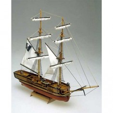 Schiffsmodell aus Holz: Captain Morgan