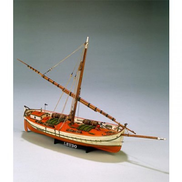Maquette bateau en bois : Il Leudo 1/72 - Mamoli-MM65