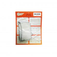 Accesorio para maquetas de barcos de madera : Velas para Golden Star