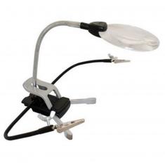 Pince Double / Loupe lumineuse grossissante de Excel
