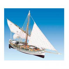 Maqueta de barco de madera:Santa Lucia