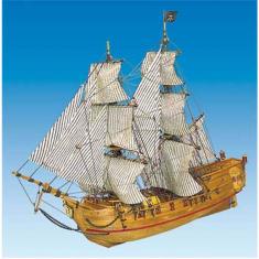 Maquette de bateau en bois : Black Falcon