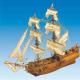 Miniature Schiffsmodell aus Holz: Golden Star