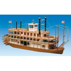 Maquette bateau en bois : Mississippi