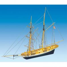 Schiffsmodell aus Holz: Lynx