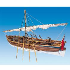 Maquette bateau en bois : Lancia Armata