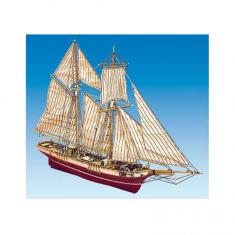 Maquette bateau en bois : La Rose