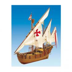 Schiffsmodell aus Holz: Nina