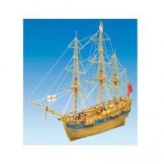 Maquette bateau en bois : Endeavour