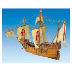 Maqueta de barco de madera: Santa Maria