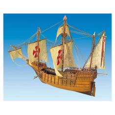 Maquette bateau en bois : Santa Maria