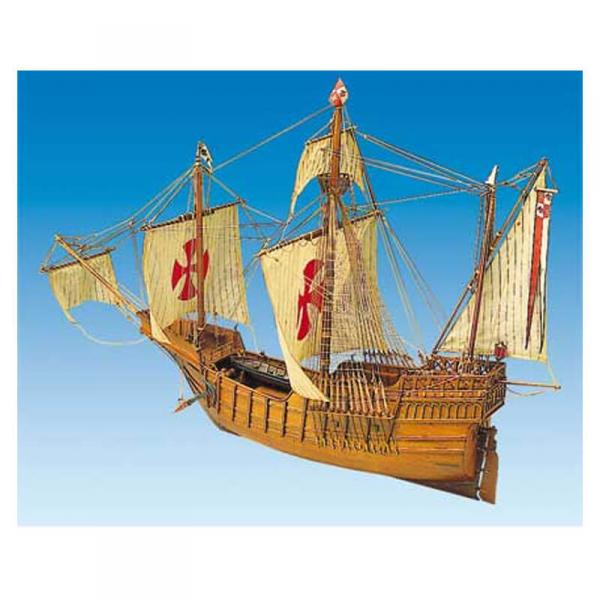 Schiffsmodell aus Holz: Santa Maria - Mantua-S068775