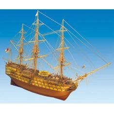 Wooden ship model: Victory