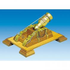 Maqueta de madera: mortero francés