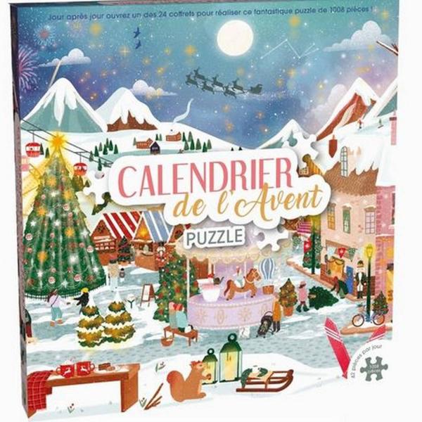 Calendrier de l'Avent : Village Noël - Gibsons-MA011